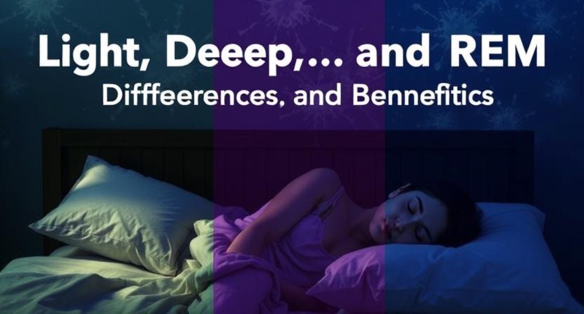 Sonno leggero, profondo differenze e benefici