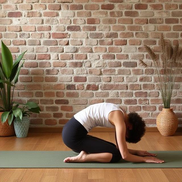 Balasana posizione del bambino