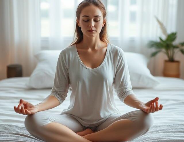 Meditare prima di dormire migliora il sonno